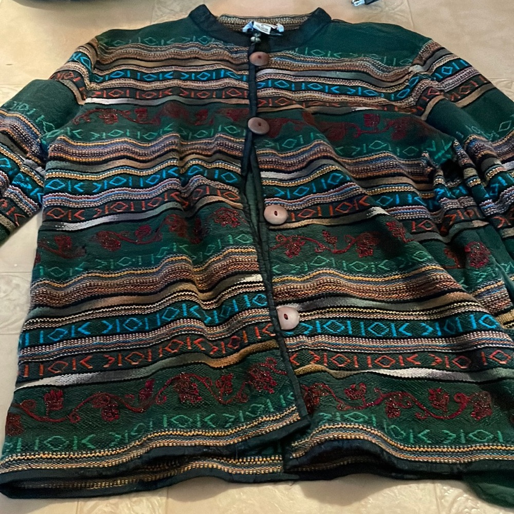 Flashback embroidered jacket size xl
